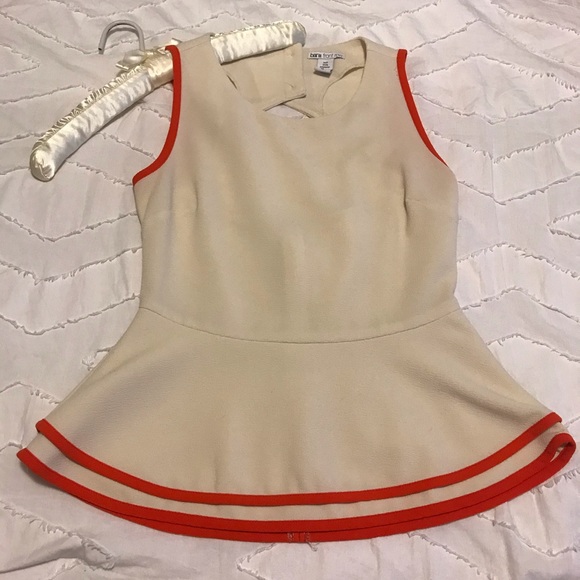 Bar III Peplum Top
